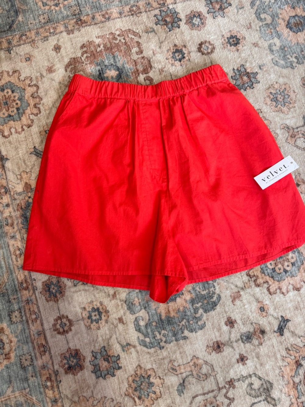 NWT- Graham and Spencer Bright Coral Dressy Shorts